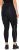 Ulla Popken Cargo Pocket Fleece Lined Sports Leggings Black - Jeans & Bukser i Store Størrelser – Plus Size - Jeans og bukser, EU 42-70
