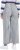 Ulla Popken Embroidered Wide Leg Fringed Hem Jeans Grey - Jeans & Bukser i Store Størrelser – Plus Size - Jeans og bukser, EU 42-70