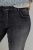 Ulla Popken Vintage Wash Jeggings Black - Leggings - Leggings i store størrelser