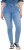 Ulla Popken Drawstring Jeggings Blue Denim - Jeans & Bukser i Store Størrelser – Plus Size - Jeans og bukser, EU 42-70