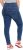 Ulla Popken Drawstring Jeggings Blue - Jeans & Bukser i Store Størrelser – Plus Size - 
