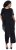 Ulla Popken Layered Chiffon Wrap Jumpsuit Grey - Jeans & Bukser i Store Størrelser – Plus Size - Jeans og bukser, EU 42-70