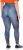 Ulla Popken Quick Drying Stitch Print Performance Leggings Grey - Jeans & Bukser i Store Størrelser – Plus Size - Jeans og bukser, EU 42-70