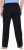 Ulla Popken Side Stripe Elastic Waist Joggers Black - Jeans & Bukser i Store Størrelser – Plus Size - Jeans og bukser, EU 42-70