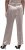 Ulla Popken Metallic Satin Elastic Waist Pants Orange - Jeans & Bukser i Store Størrelser – Plus Size - 