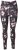 Ulla Popken Abstract Print Quick Dry Sports Leggings Black - Jeans & Bukser i Store Størrelser – Plus Size - Jeans og bukser, EU 42-70