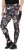 Ulla Popken Abstract Print Quick Dry Sports Leggings Black - Jeans & Bukser i Store Størrelser – Plus Size - Jeans og bukser, EU 42-70