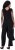 Ulla Popken Draped Sleeveless Glitter Jumpsuit Navy - Jeans & Bukser i Store Størrelser – Plus Size - Jeans og bukser, EU 42-70
