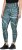 Ulla Popken Quick Drying Ripple Print Sport Leggings Black - Jeans & Bukser i Store Størrelser – Plus Size - Jeans og bukser, EU 42-70