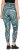 Ulla Popken Quick Drying Ripple Print Sport Leggings Black - Jeans & Bukser i Store Størrelser – Plus Size - Jeans og bukser, EU 42-70