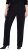 Ulla Popken Rose Wide Leg Stretch Waist Trousers Black - Jeans & Bukser i Store Størrelser – Plus Size - Jeans og bukser, EU 42-70