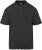 North Latitude 61329 Strikket Kortermet Pikétrøye Svart - Polo- & piqueskjorter - Poloskjorte i store størrelser - 2XL-8XL