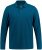 JP1880 Polo Shirt Long Sleeve Pique Blue - Polo- & Piqueskjorter - Poloskjorte i store størrelser - 2XL-8XL