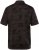 JP1880 Pique with All-over Print Polo Shirt TALL Black - TALL piqueskjorter - TALL poloskjorter med ekstra lengde