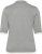Kaffe Curve Lizzy Contrast Knitted Polo Grey Melange - Pikéskjorter - 