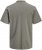 Jack & Jones Blaze Short Sleeve Polo Grey - Polo- & piqueskjorter - Poloskjorte i store størrelser - 2XL-8XL