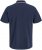 Jack & Jones Blaze Short Sleeve Polo Navy - Polo- & piqueskjorter - Poloskjorte i store størrelser - 2XL-8XL