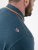 D555 Harvey Pique with Jacquard Collar & Cuffs Polo Teal - Polo- & piqueskjorter - Poloskjorte i store størrelser - 2XL-8XL