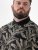 D555 Palmer Leaf Printed Jacquard Collar & Cuff Chest Pocket Polo Black - Polo- & piqueskjorter - Poloskjorte i store størrelser - 2XL-8XL