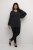 Kaffe Curve Lini Knit Genser Svart - Hettegensere og collegegensere - 