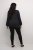 Kaffe Curve Lini Knit Genser Svart - Hettegensere og collegegensere - 