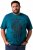 Men Plus T-Shirt Short Sleeve Lagoon Green - T-skjorter - Store T-skjorter - 2XL-14XL