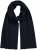 Ulla Popken Textured Speckled Scarf Navy - Tilbehør - 