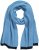 Ulla Popken Two Tone Knit Scarf Light Cornflower - Tilbehør - 