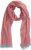Ulla Popken Thin Stripe Color Contrast Scarf Salsa - Tilbehør - 