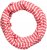 Ulla Popken Striped Infinity Scarf Light Pink - Tilbehør - 
