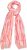 Ulla Popken Tie Dye Striped Scarf Magenta Pink - Tilbehør - 