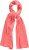 Ulla Popken Muslin Scarf Dark Coral - Tilbehør - 