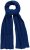 Ulla Popken Ribbed Knit Scarf Navy - Tilbehør - 