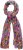 Ulla Popken Pepper Print Scarf Coral - Tilbehør - 