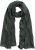 Ulla Popken Lightweight Scarf Olive Grey - Tilbehør - 