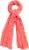 Ulla Popken Lightweight Scarf Coral Pink - Tilbehør - 