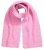 Ulla Popken Ribbed Knit Scarf Dark Pink - Tilbehør - 