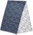 Ulla Popken Smyle Reversible Scarf Navy - Tilbehør - 