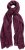 Ulla Popken Silk Scarf Aubergine - Tilbehør - 