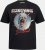 JP1880 Scorpions Blackout Graphic Comfort Fit Band T-Shirt Black - T-skjorter - Store T-skjorter - 2XL-14XL