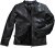 JP1880 Classic Biker Style Leather Jacket Black - Jakker - Store jakker - 2XL-12XL