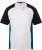 JP1880 FLEXNAMIC® QuickDry Tennis Polo Black-White-Blue - Sportsklær & turklær - Sportsklær till herre i store størrelser