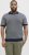 Jack & Jones Ceaston Knit Short Sleeve Sweater Grey/Blue - Gensere og hettegensere - Store hettegensere - 2XL-14XL