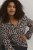 Kaffe Curve Mirta Tilly Bluse Leopardmønster - Bluser & tunikaer - 
