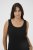 Kaffe Curve Carina Singlet Svart - T-skjorter - 