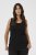 Kaffe Curve Carina Singlet Svart - T-skjorter - 