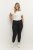 Kaffe Curve Leana Chinobukser 7/8 Svart - Jeans & Bukser i Store Størrelser – Plus Size - 