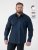 D555 Oliver Flekkavvisende Strykefri Stretchskjorte med Lange Ermer Marineblå - Skjorter - Store skjorter - 2XL-8XL