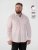 D555 Oliver Flekkavvisende Strykefri Stretchskjorte med Lange Ermer Rosa - Skjorter - Store skjorter - 2XL-8XL