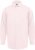 D555 Oliver Flekkavvisende Strykefri Stretchskjorte med Lange Ermer Rosa - Skjorter - Store skjorter - 2XL-8XL